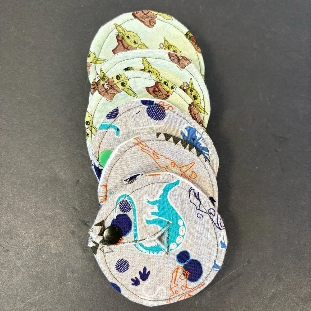 Kids Baby G-Tube Reusable Covers w/Dinosaur and Baby Yoda Brand New